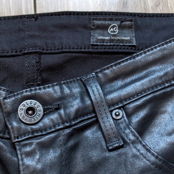 EUC Women (26R) - AG Skinny Leatherette - Picture 7 of 10